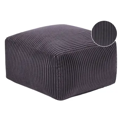 Pouffe MUKKI Dark Grey Cotton