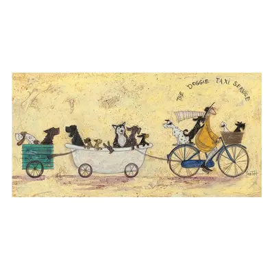 Sam Toft (The Doggie Taxi Service) x x 4cm Canvas Print