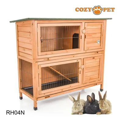 Rabbit Hutch Cozy Pet ft Natural Levels Guinea Pig Run Ferret RH04N