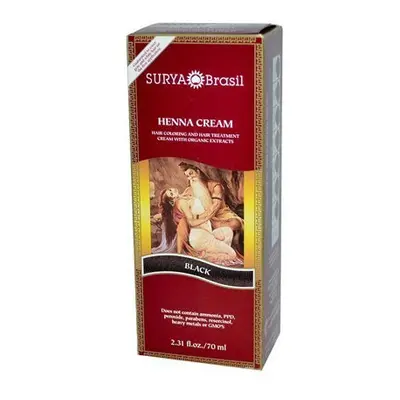 Surya Brasil Henna Cream, Black 2.37 oz