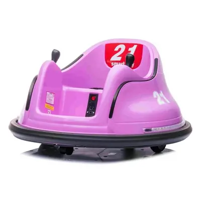 (Purple) 12v Children's Waltzer Electric Kids Ride On Toy Car Battery Operated - OutdoorToys