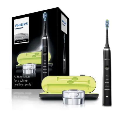 (Black) Philips Sonicare DiamondClean Sonic electric toothbrush