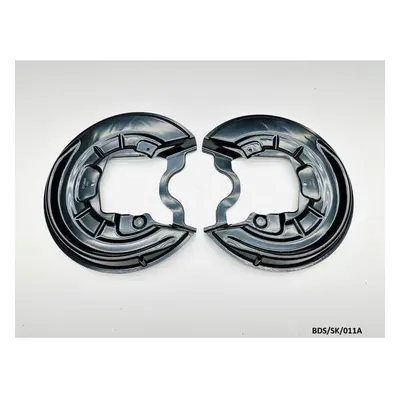 2 x Rear Brake Dust Shield for SKODA OCTAVIA II 260mm Discs BDS/SK/011