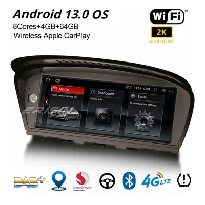 Erisin 8.8" IPS Android BMW 3er E90/91/92/93 5er E60/61 6er E63/64 CCC Car GPS Radio DAB+ Qualco