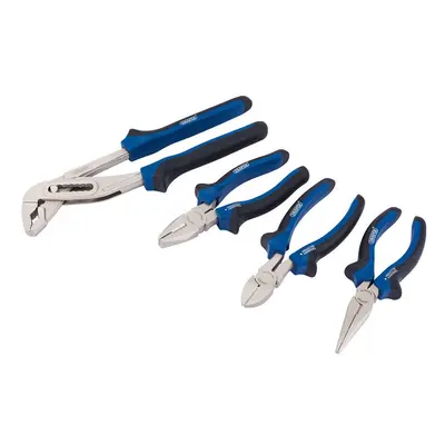 Soft Grip Pliers Set (4 Piece)