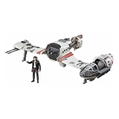 Star Wars E8 Resist Ski Speeder & Pilot Force Link Activated Set