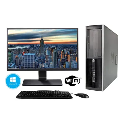 Windows HP ELITE SFF SET I5 3.10GHZ 4GB 250GB DVD 22in Monitor