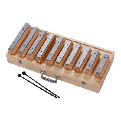 10 Notes Xylophone Glockenspiel Disconnect-type Design Percussion Instrument