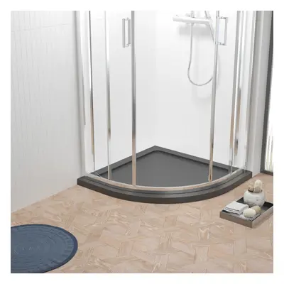 760mm Premium Quadrant Shower Tray - Slate Grey