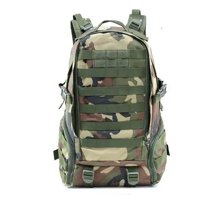 (Jungle camo) 27L Outdoor Waterproof Molle Military Tactical Bag Sling Backpack Travel Assault B