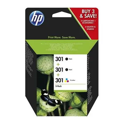 HP E5Y87EE Original Ink Cartridge, Black and Tri-Colour, Pack of