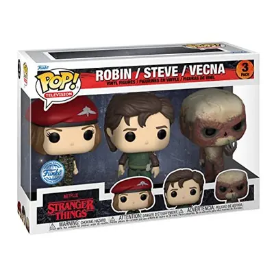 Stranger Things - Robin, Steve & Vecna Pop! Vinyl Figure 3-Pack