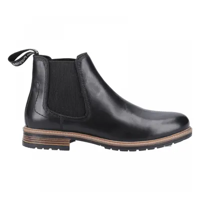 (7 (Adults')) Russell | Black | Men's Classic Chelsea Boots