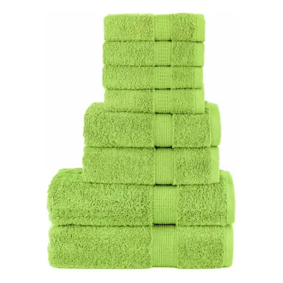 (apple green) vidaXL Premium Towel Set Piece Absorbent Shower Towel Bath Towels gsm