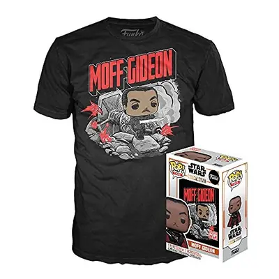 Funko The Mandalorian POP! & Tee Box Moff Gideon Size shirts