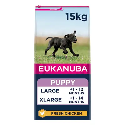 Eukanuba Complete Dry Dog Food for Puppy Large and Giant Breeds with Fresh Chicken kg