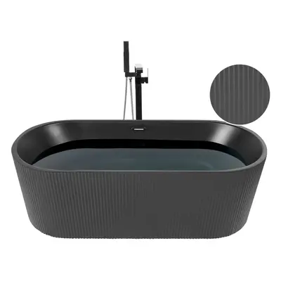 Freestanding Bath mm x mm Black GOCTA