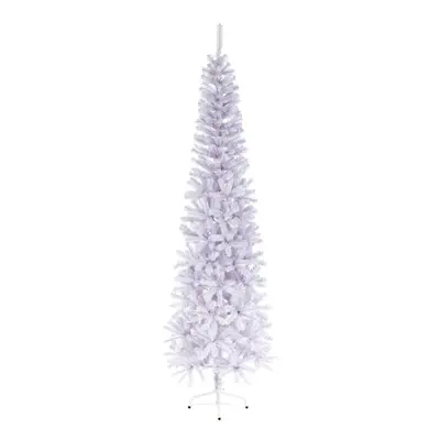 2M Slim White Christmas Tree Artificial White Spruce Tree Tips