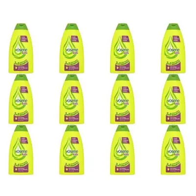 Vosene Kids 3in1 Conditioning Shampoo with Head Lice Repellent (250ml) (Pack of 12)