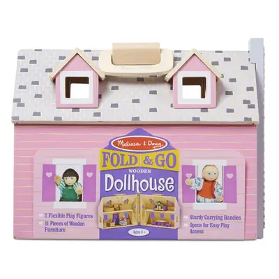 Melissa & Doug Fold & Go Dollhouse by ToyCentre