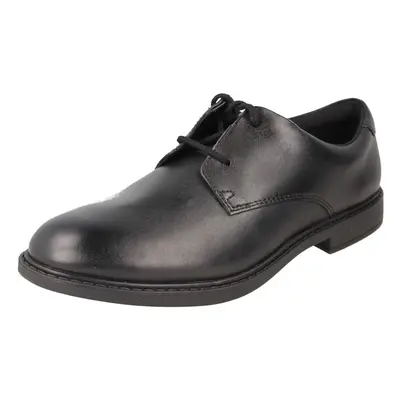 (Black, UK 3.5 Child) Boys Clarks Formal/School Shoes Scala Loop