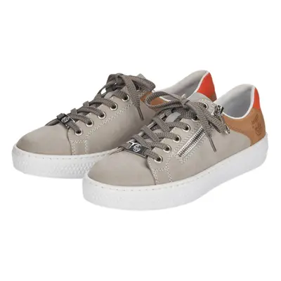 (8 UK) Rieker L59a1-40 Cloud/Orange/Nude