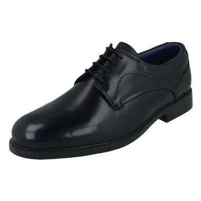 (Black, UK 10) Mens Padders Formal Lace Up Shoes Bank