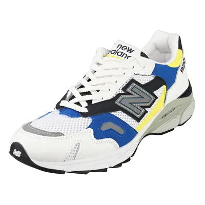 New Balance M920sb Mens Fashion Trainers in White Blue - Size 7.5 UK