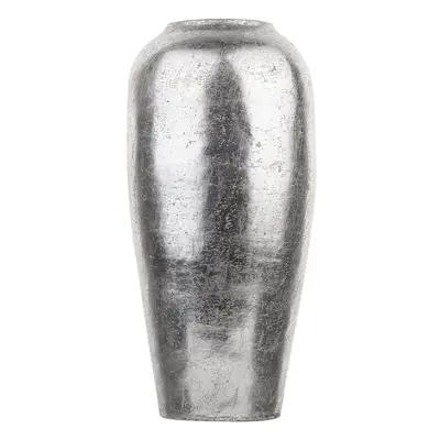 Decorative Vase LORCA Ceramic Silver