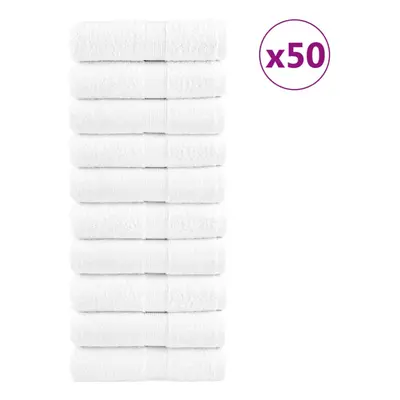 (white, x cm/ pcs) vidaXL Premium Sauna Towels Guest Bath Towel pcs Gold 600gsm 100% Cotton