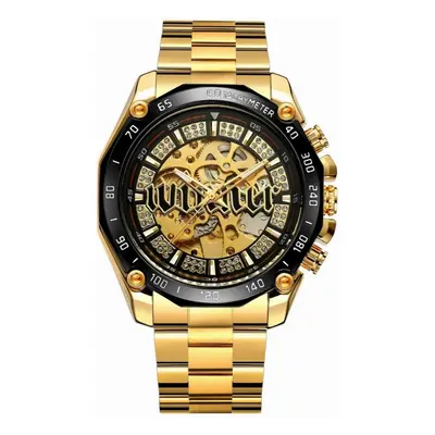 WINNER Automatic Watch Men Famous Top Golden Skeleton Mechanical Wristwatches Relogios Masculino