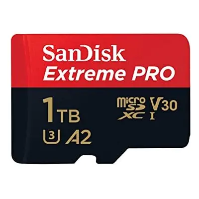 Sandisk Extreme Pro A2 V30 UHS-I/U3 microSDXC (1TB, Read 170MB/s, Write 90MB/s) (SDSQXCZ-1T00-GN