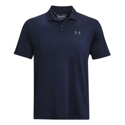 (L, Navy) Under Armour Mens Polo Shirt