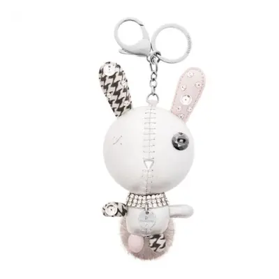 Swarovski Mathilde bag charm Rabbit Grey Stainless steel