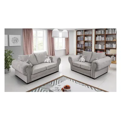 (Seater Sofa, Light Beige) Ronal Luxuries Modern Fabrixc Sofa