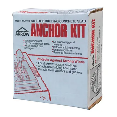 Metal Shed Anchor Kit