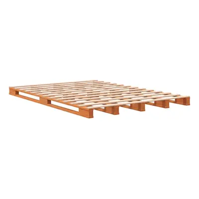 (140 x cm) vidaXL Solid Wood Pine Bed Frame Wooden Bed Base Bedstead Mattress Foundation