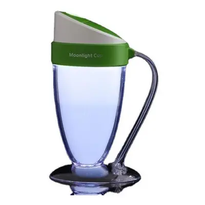 (Green) Portable USB Mini Moonlight Cup Humidifier Air Light Face Diffuser Fresher Mist Maker