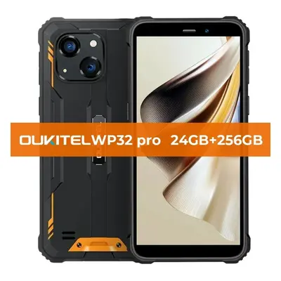 (orange) Oukitel WP32 Pro Rugged Smartphone 24GB+256GB