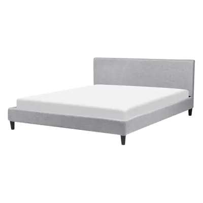 Bed FITOU x cm (EU Super King) Fabric Light Grey