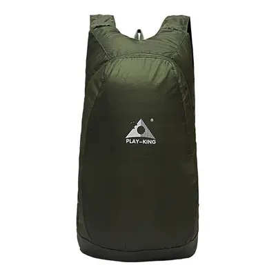 (Army Green) Lightweight Packable Backpack Foldable Ultralight Outdoor Handy Travel Daypack Wate