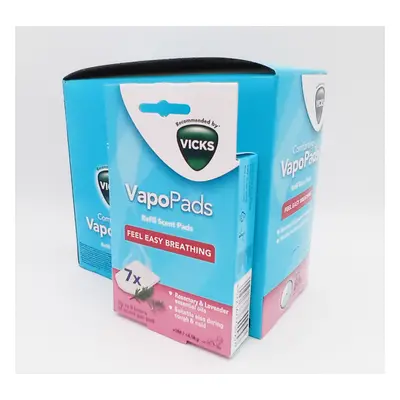 VapoPads Rosemary & Lavender Box of x6 (Case) - REF: VR7