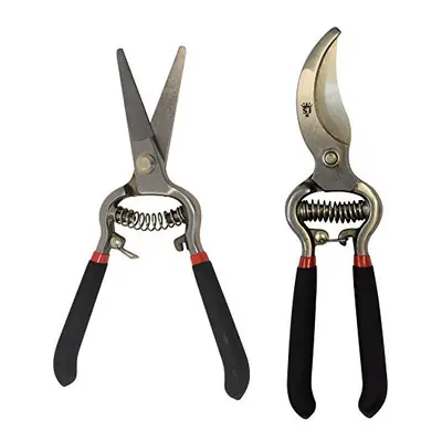 Vintage Bypass Secateurs and Snips Set