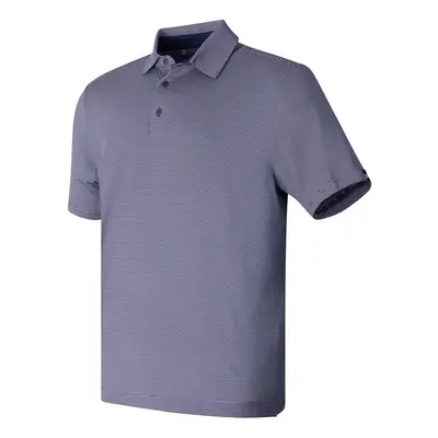 (XL, Midnight Navy/Downpour Grey/Black) Under Armour Mens Playoff 3.0 Micro-Stripe Polo Shirt