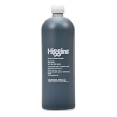 Higgins Waterproof Black Ink Bottle