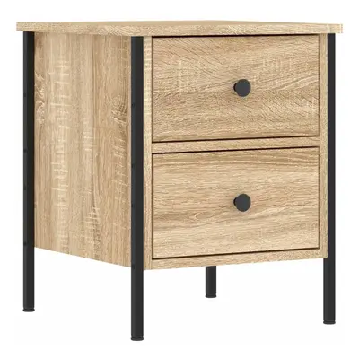 (sonoma oak) vidaXL Bedside Cabinets Side Table Nightstand Bedside Table Engineered Wood