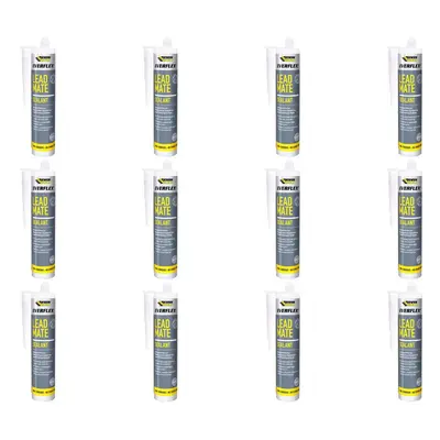 Everbuild Everflex Lead Mate Sealant Grey 300ml LEAD (Pack of 12)