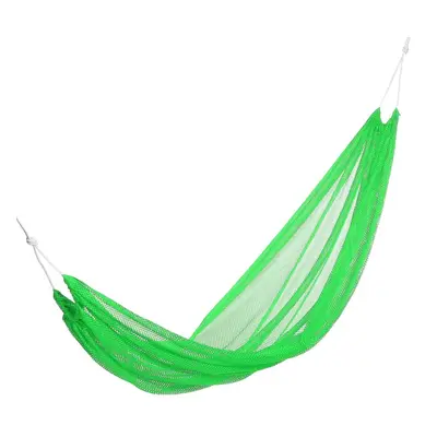 (Green) Hammock Portable Outdoor Garden Hang Travel Camping Swing Canvas Stripe Home