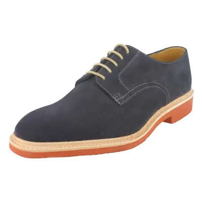 Mens Loake Smart/Casual Shoes Morrison - Navy Leather - UK Size 6F - EU Size 39.5 - US Size 6.5