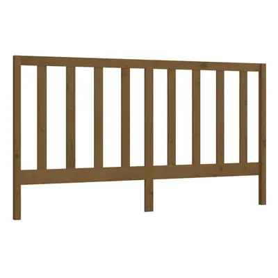 (honey brown, x x cm) vidaXL Solid Wood Pine Bed Headboard Home Wooden Furniture Multi Colours/S